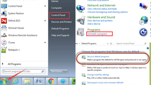 How to Set a Default Browser in Windows 7